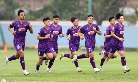 U23 Việt Nam bắt đầu luyện quân chuẩn bị cho vòng chung kết U23 châu Á 2024