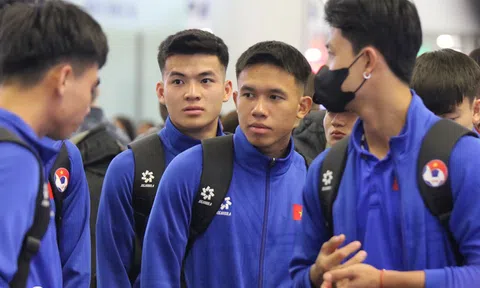 Đội tuyển U23 Việt Nam lên đường sang Qatar tập huấn, chuẩn bị cho vòng chung kết U23 châu Á 2024