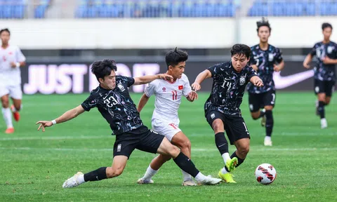 Phung phí nhiều cơ hội, U19 Việt Nam để thua U19 Hàn Quốc với cách biệt tối thiểu 0-1
