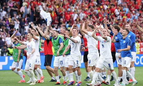 Slovakia tạo cú sốc đầu tiên tại EURO 2024 khi giành chiến thắng trước Bỉ ở trận ra quân