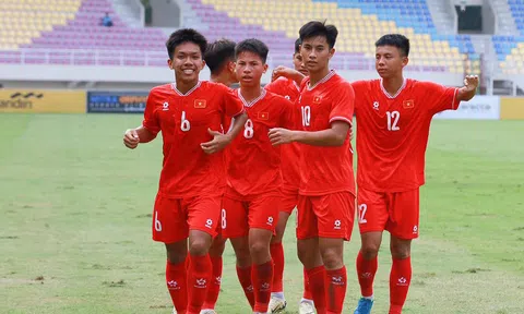 Thắng đậm U16 Myanmar, U16 Việt Nam giành vé chính thức vào Bán kết