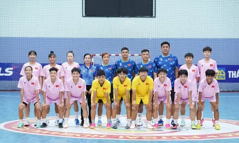 Đội tuyển Futsal nữ Việt Nam tham dự giải Futsal quốc tế 2024 tại Trung Quốc