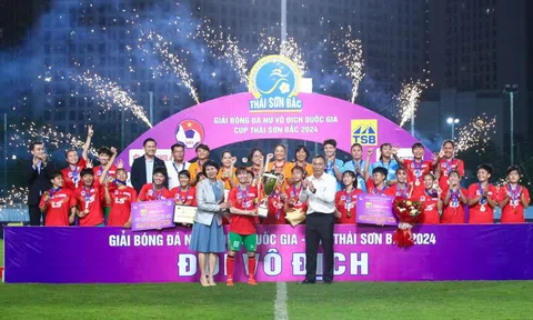 CLB bóng đá nữ TP. Hồ Chí Minh lên ngôi vô địch giải bóng đá nữ Vô địch quốc gia 2024