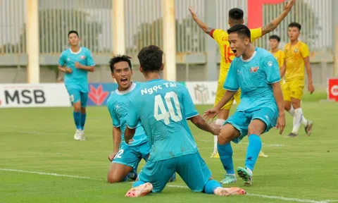 Đội chủ nhà U21 PVF giành quyền vào chơi trận chung kết