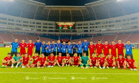 U22 Việt Nam thắng U22 Malaysia ở lượt đấu cuối giải CFA Team China 2024