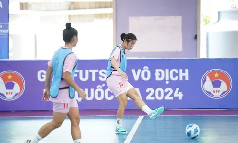 Đội tuyển futsal nữ Việt Nam hội quân tập luyện, chuẩn bị tham dự giải giao hữu quốc tế tại Thái Lan