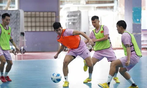 Đội tuyển Futsal Việt Nam tập trung cải thiện khả năng dứt điểm cho các cầu thủ