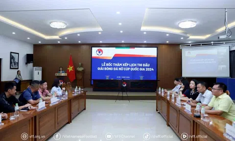 Bốc thăm chia bảng giải Bóng đá nữ Cúp Quốc gia 2024