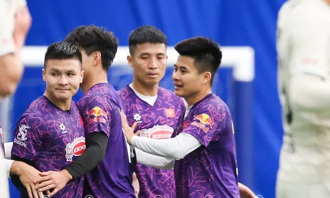 Đội tuyển Việt Nam thắng trận giao hữu cuối cùng trong chuyến tập huấn tại Hàn Quốc