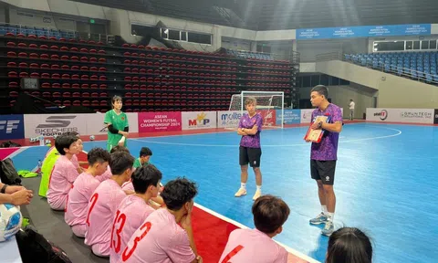 Đội tuyển futsal nữ Việt Nam hội quân luyện tập, chuẩn bị tham dự Vòng loại giải vô địch châu Á 2025