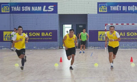 44 trọng tài Futsal vượt qua bài kiểm tra thể lực trong đợt tập huấn trước mùa giải