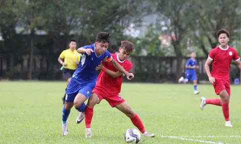 Lộ diện đội bóng đầu tiên lọt vào vòng Tứ kết giải bóng đá Vô địch U19 Quốc gia 2024-2025