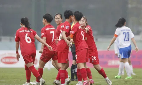 U19 Nữ Phong Phú Hà Nam xếp nhất bảng lượt đi giải Bóng đá nữ Vô địch U19 Quốc gia 2025