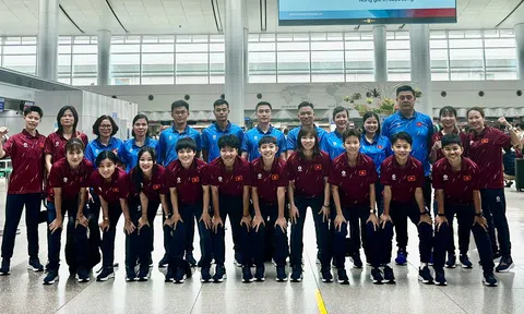 Đội tuyển futsal nữ Việt Nam lên đường tham dự Vòng chung kết giải vô địch Futsal nữ châu Á 2025
