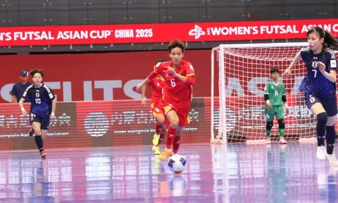 Đội tuyển futsal nữ Việt Nam dừng bước sau trận tứ kết với Nhật Bản
