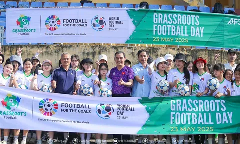 Ngày hội Bóng đá phong trào AFC năm 2025 tổ chức tại Huế