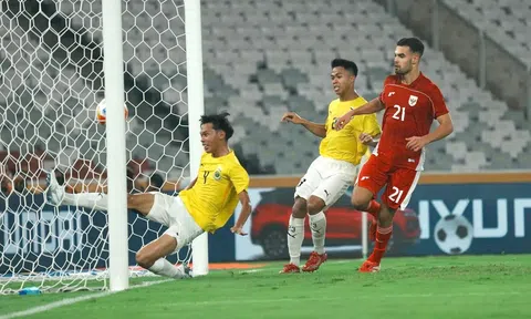 Đội chủ nhà U23 Indonesia dễ dàng "đè bẹp" U23 Brunei trong trận ra quân