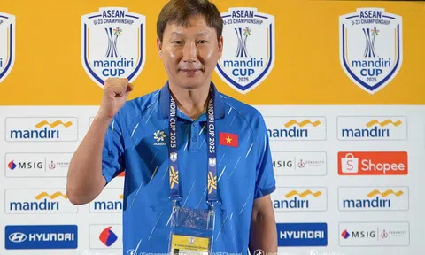 HLV Kim Sang Sik đặt mục tiêu cao nhất cho U23 Việt Nam tại giải vô địch U23 Đông Nam Á 2025