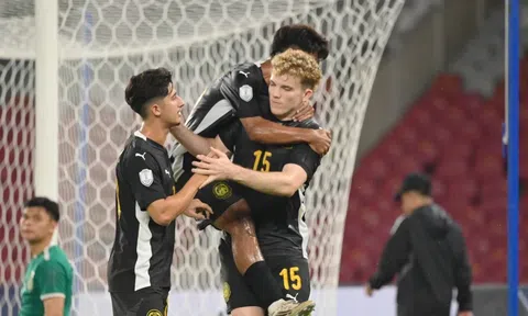 U23 Malaysia thắng đậm U23 Brunei trong lượt trận thứ hai Bảng A