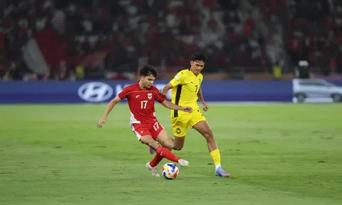 Đội chủ nhà U23 Indonesia là đội đầu tiên giành vé vào Bán kết