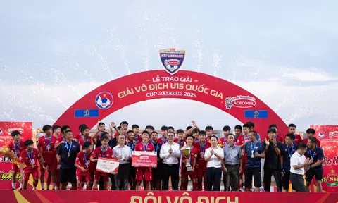 U15 PVF giành chức vô địch giải bóng đá Vô địch U15 quốc gia 2025