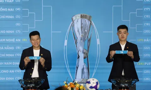 Lễ bốc thăm xếp lịch thi đấu giải Hạng Nhất quốc gia và Cúp Quốc gia 2025/26 tổ chức tại Hà Nội