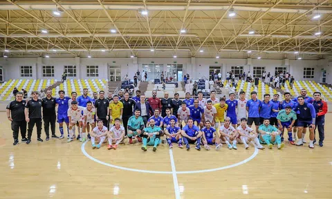 Đội tuyển futsal Việt Nam tiếp tục thắng trận tái đấu với đội chủ nhà futsal Kuwait