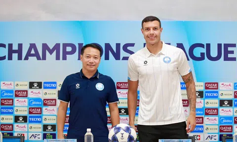 Họp báo trước trận Nam Định FC gặp Ratchaburi FC tại AFC Champions League Two 2025/26