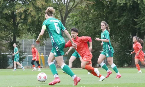 U17 nữ Việt Nam thi đấu giao hữu với đội nữ Werder Bremen II