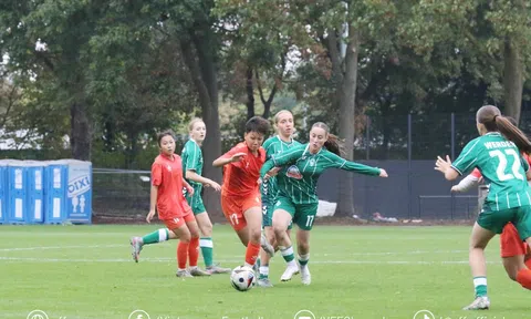 U17 nữ Việt Nam có trận giao hữu bổ ích với đội bóng U17 nữ Werder Bremen