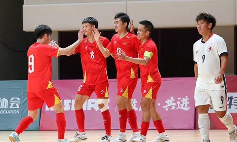 Đội tuyển futsal Việt Nam thắng đậm Hồng Kông, Trung Quốc trong trận ra quân tại Vòng loại châu Á