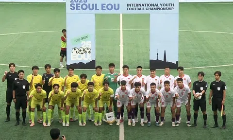 U18 Việt Nam để thua đầy tiếc nuối trước đội bóng Đại học Kanto, Nhật Bản