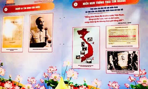 Trưng bày chuyên đề “Miền Nam nhớ mãi ơn Người”