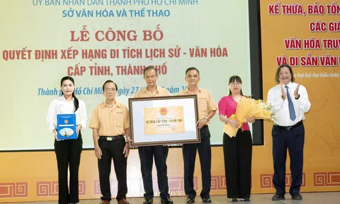 TP.HCM: Công bố quyết định xếp hạng 7 di tích lịch sử - văn hoá cấp thành phố