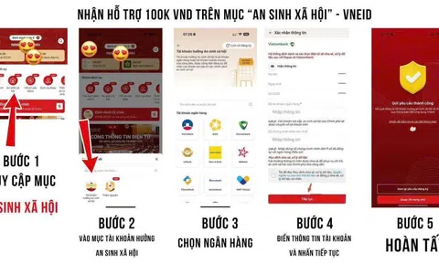 Hướng dẫn nhận quà 100.000 VNĐ/người dân mừng Tết Độc Lập trên ứng dụng VNEID