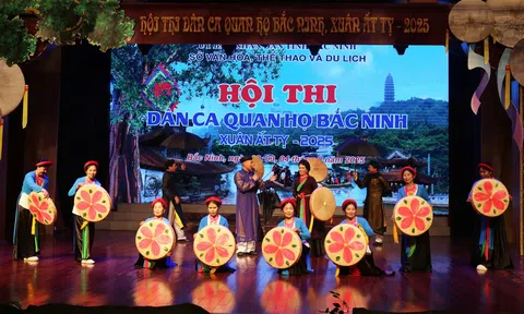 Hội thi Dân ca Quan họ Bắc Ninh Xuân Ất Tỵ 2025: Hội tụ và lan tỏa những giá trị văn hóa đặc sắc