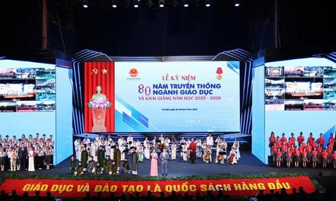 VTV1 Trực tiếp Lễ khai giảng đặc biệt của 1,7 triệu thầy, cô và gần 30 triệu học sinh, sinh viên