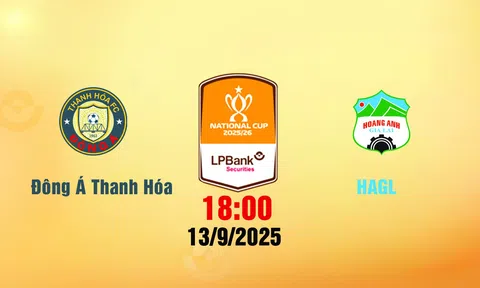 Trực tiếp bóng đá ĐA Thanh Hóa vs HAGL 18h00 hôm nay 13/9/2025