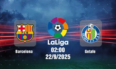 Trực tiếp bóng đá Barcelona vs Getafe, La Liga, 02h00 hôm nay 22/9/2025