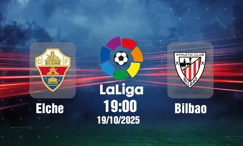Trực tiếp bóng đá Elche vs Ath.Bilbao, La Liga, 19h00 hôm nay 19/10/2025
