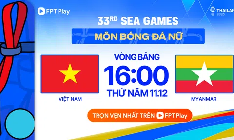 VTV2 Trực tiếp bóng đá nữ U22 Việt Nam vs U22 Myanmar, SEA Games 33, 16h00 hôm nay 11/12/2025