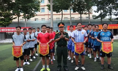 Giao lưu thể thao – Gắn kết sức mạnh hậu cần kỹ thuật Quân khu 9