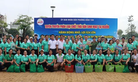 TP.HCM: lan tỏa phong trào phân loại rác tại nguồn, hướng tới kinh tế tuần hoàn và đô thị xanh