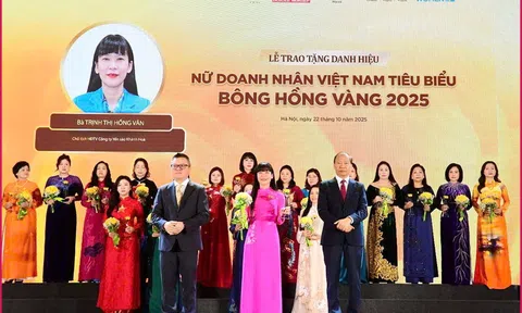 “Bông hồng vàng” Trịnh Thị Hồng Vân – Dấu ấn nữ lãnh đạo tiên phong vì thương hiệu xanh bền vững
