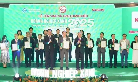 155 đơn vị được trao danh hiệu Doanh nghiệp Xanh TP.HCM năm 2025