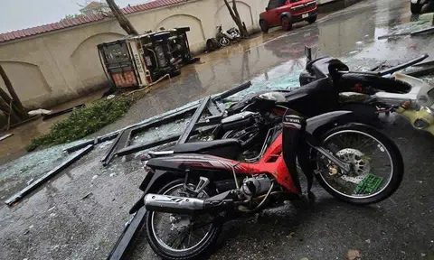 Những thiệt hại ban đầu do cơn bão số 10 tại Nghệ An