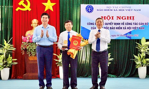 Điều động, bổ nhiệm ông Vũ Mạnh Chữ giữ chức Giám đốc Bảo hiểm xã hội khu vực XXIII