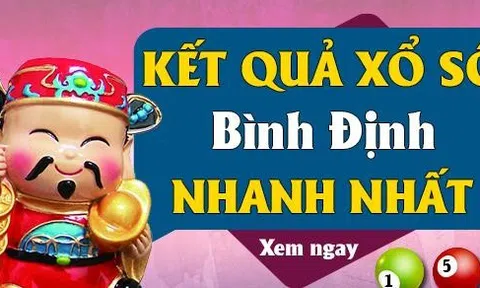 Kết quả xổ số Bình Định hôm nay 7/8/2025 - XSBDI 7/8