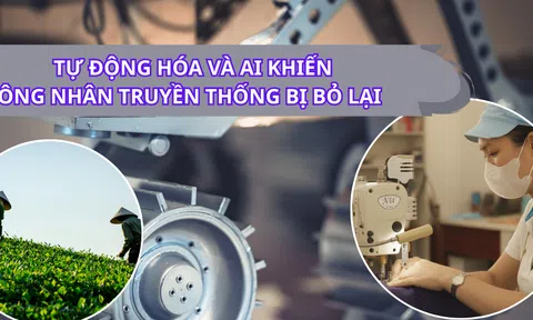 Bất bình đẳng số - Lằn ranh vô hình chia cắt xã hội (Bài 3): Tự động hóa và AI khiến công nhân truyền thống bị bỏ lại