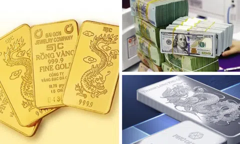 Vàng đứng giá sau cú tăng sốc, bạc nhích nhẹ, USD tiếp tục giảm